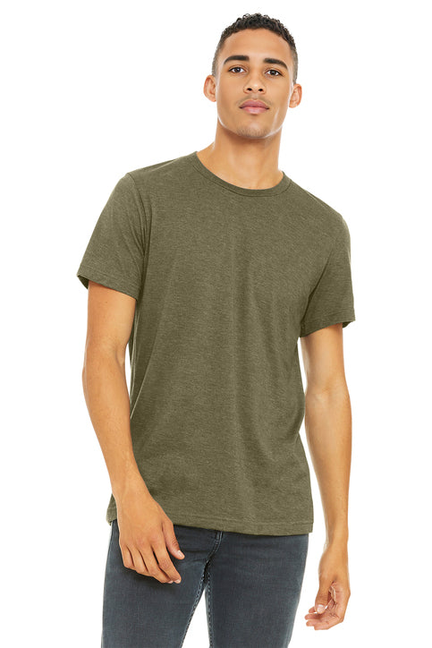 BELLA+CANVAS Unisex Heather CVC Short Sleeve Tee (BC3001CVC)