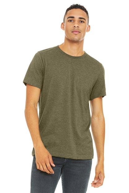 BELLA+CANVAS Unisex Heather CVC Short Sleeve Tee (BC3001CVC)