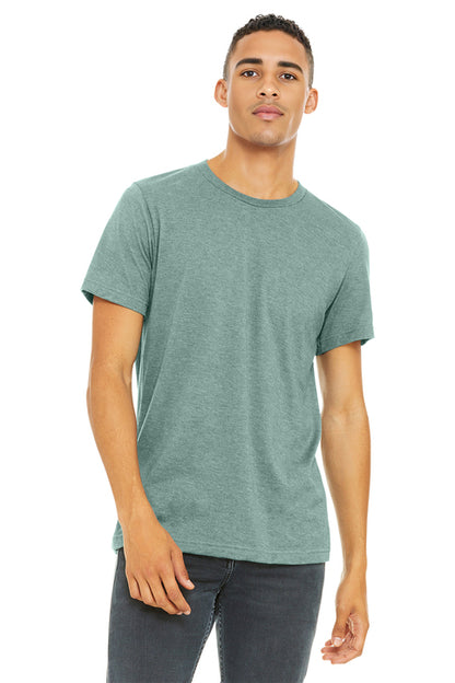 BELLA+CANVAS Unisex Heather CVC Short Sleeve Tee (BC3001CVC)