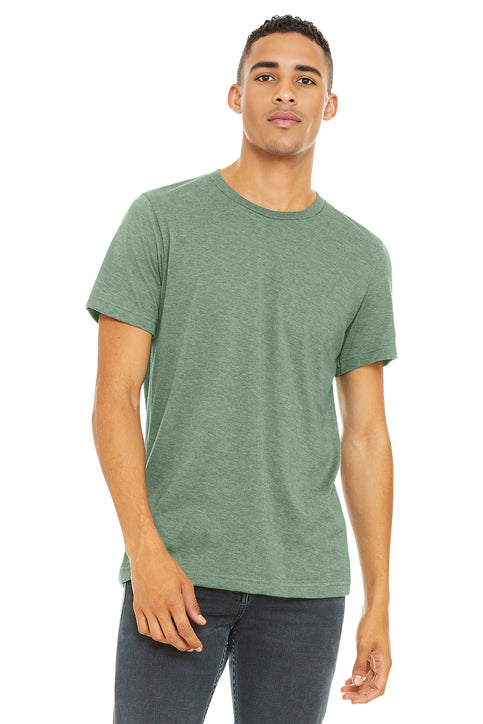 BELLA+CANVAS Unisex Heather CVC Short Sleeve Tee (BC3001CVC)