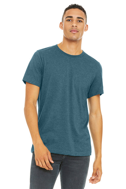 BELLA+CANVAS Unisex Heather CVC Short Sleeve Tee (BC3001CVC)