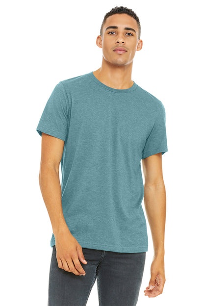 BELLA+CANVAS Unisex Heather CVC Short Sleeve Tee (BC3001CVC)