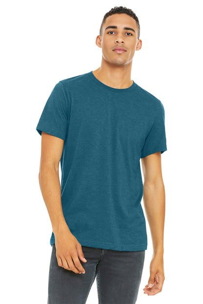 BELLA+CANVAS Unisex Heather CVC Short Sleeve Tee (BC3001CVC)