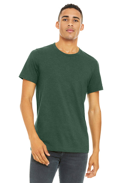BELLA+CANVAS Unisex Heather CVC Short Sleeve Tee (BC3001CVC)