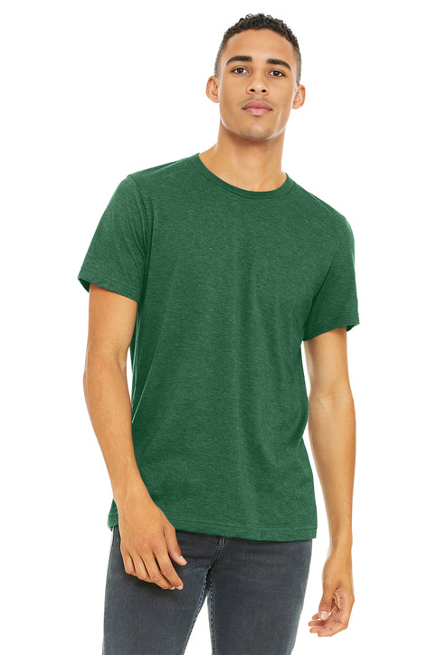 BELLA+CANVAS Unisex Heather CVC Short Sleeve Tee (BC3001CVC)