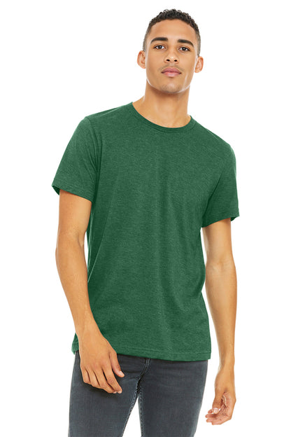 BELLA+CANVAS Unisex Heather CVC Short Sleeve Tee (BC3001CVC)