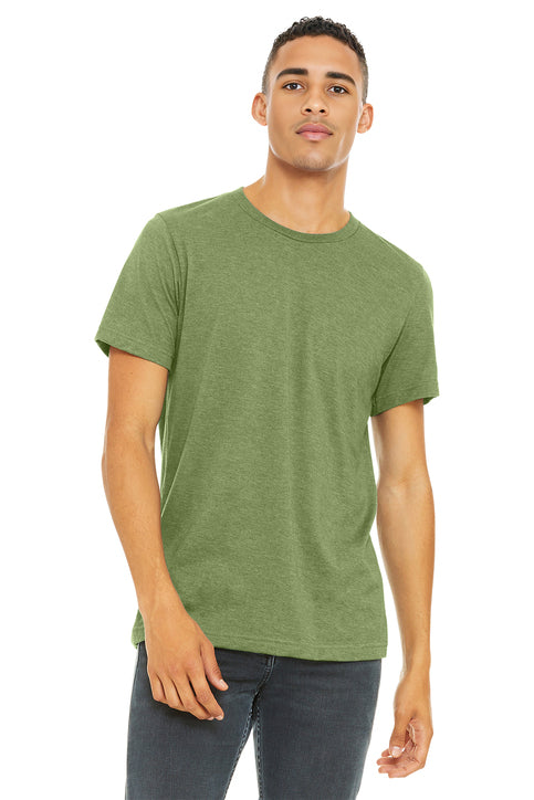 BELLA+CANVAS Unisex Heather CVC Short Sleeve Tee (BC3001CVC)