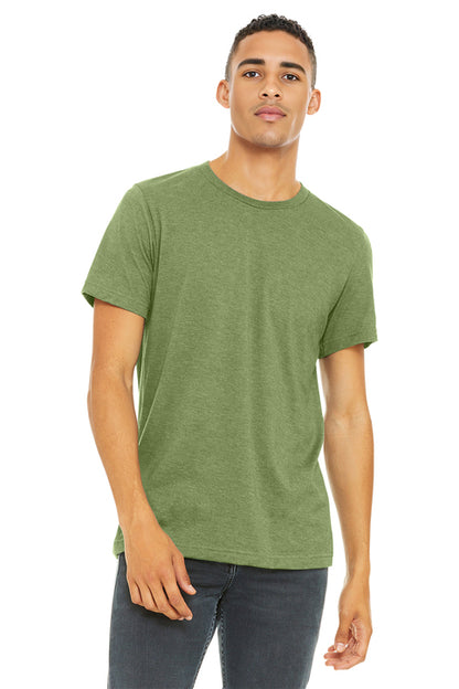 BELLA+CANVAS Unisex Heather CVC Short Sleeve Tee (BC3001CVC)