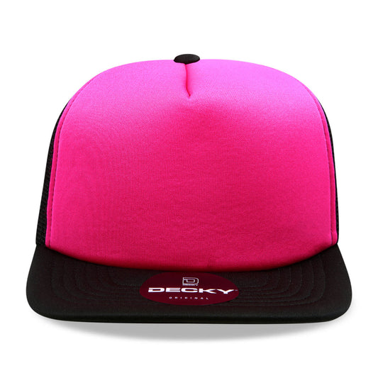 Decky 5 Panel High Profile Structured Foam Trucker