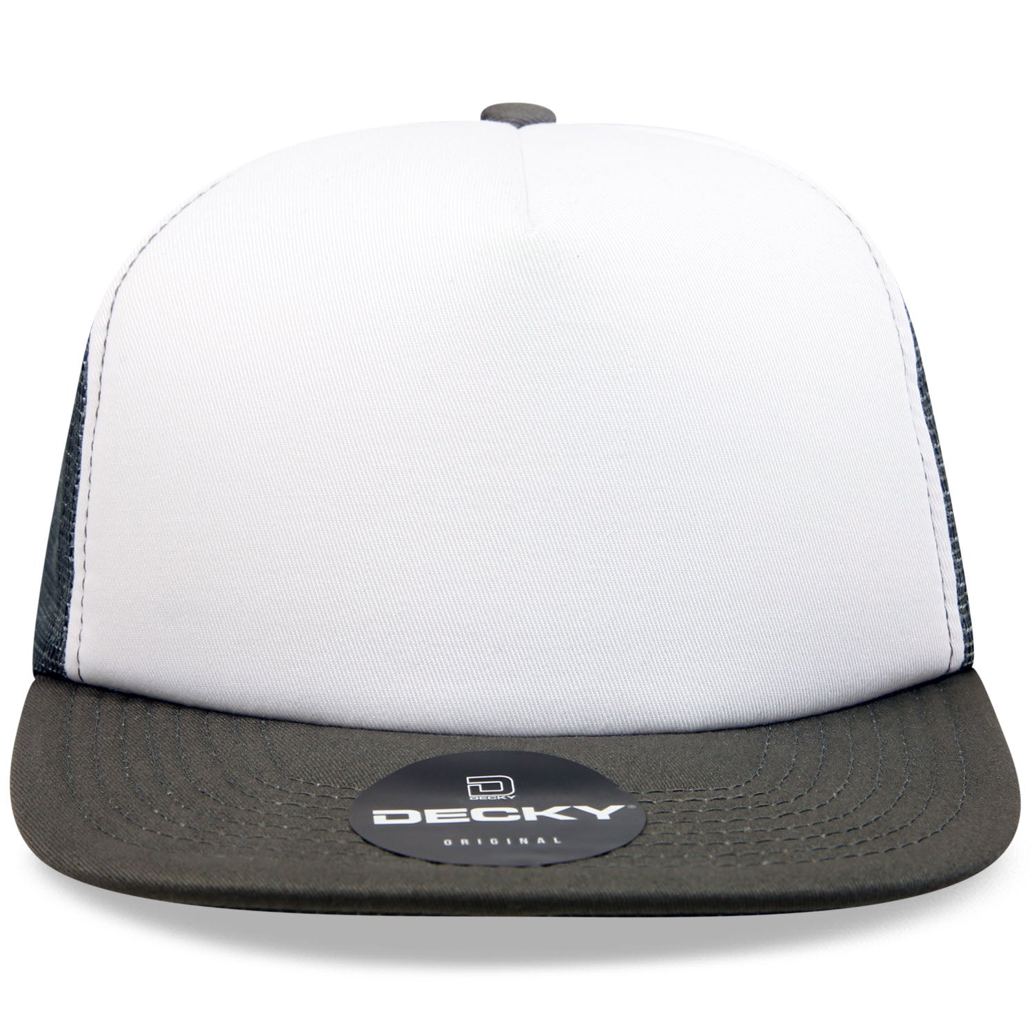 Decky 5 Panel High Profile Structured Foam Trucker - Parkerbuilt HQ