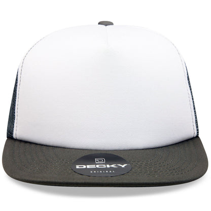 Decky 5 Panel High Profile Structured Foam Trucker - Parkerbuilt HQ