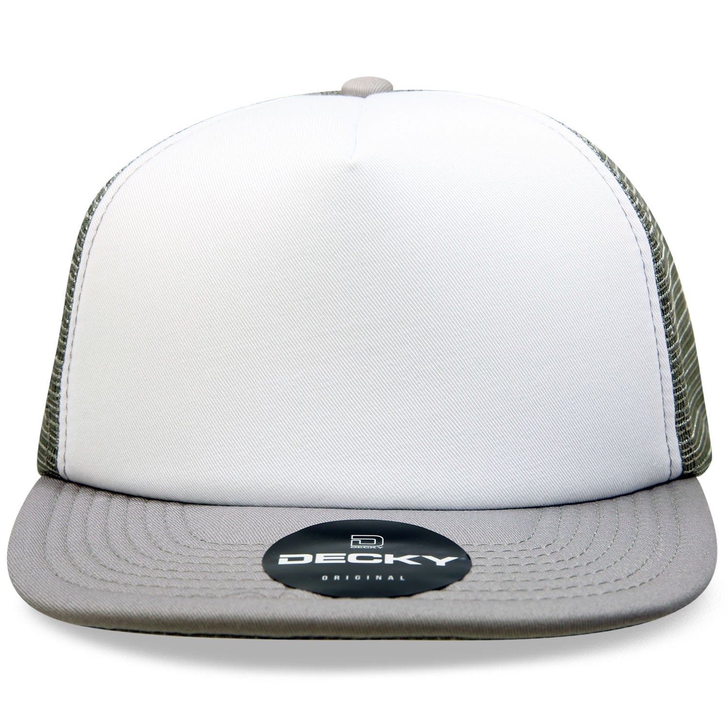 Decky 5 Panel High Profile Structured Foam Trucker - Parkerbuilt HQ