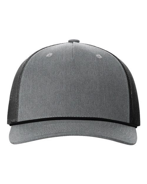 Richardson Five-Panel Trucker with Rope Cap - Parkerbuilt HQ