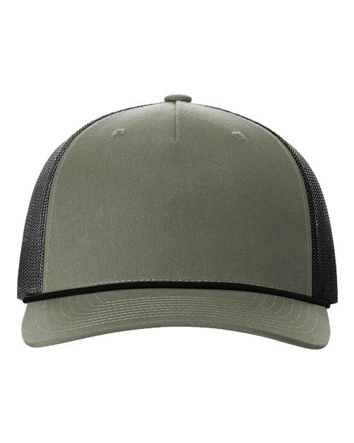Richardson Five-Panel Trucker with Rope Cap - Parkerbuilt HQ