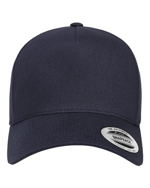 Retro Cotton Blend Trucker Snapback Cap - Parkerbuilt HQ