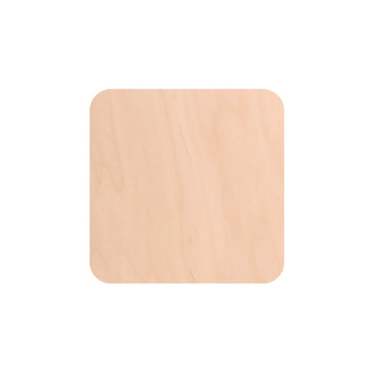 2.25" x 2.25" Square Sublimation Maple Magnet