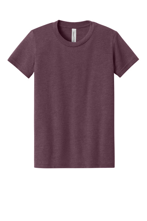 BELLA+CANVAS Youth Heather CVC Tee (BC3001Y)
