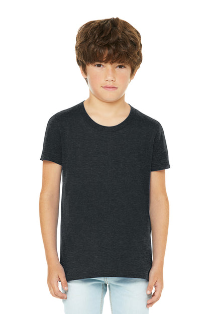 BELLA+CANVAS Youth Heather CVC Tee (BC3001Y)