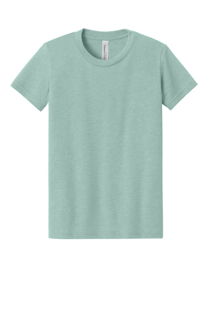BELLA+CANVAS Youth Heather CVC Tee (BC3001Y)