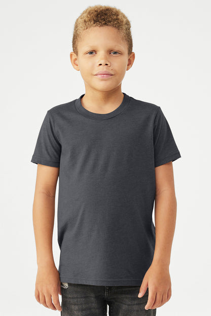 BELLA+CANVAS Youth Heather CVC Tee (BC3001Y)