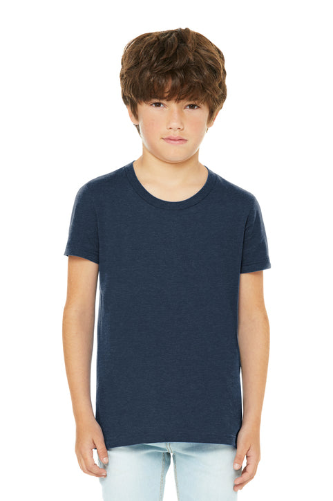 BELLA+CANVAS Youth Heather CVC Tee (BC3001Y)