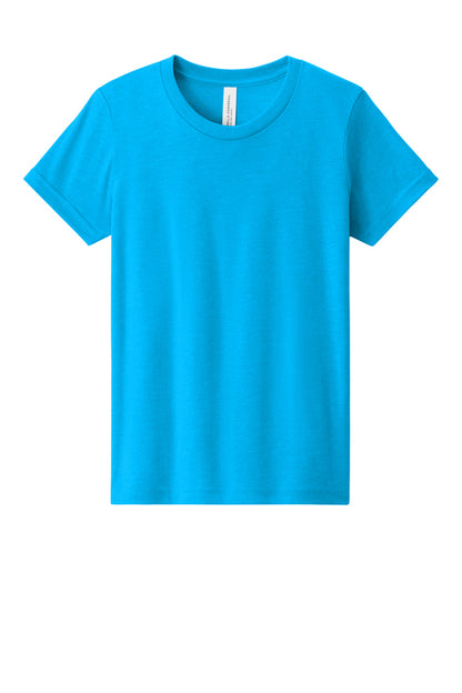 BELLA+CANVAS Youth Heather CVC Tee (BC3001Y)