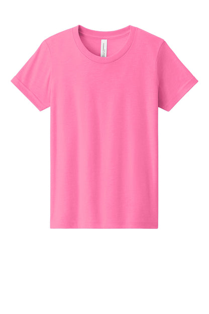 BELLA+CANVAS Youth Heather CVC Tee (BC3001Y)