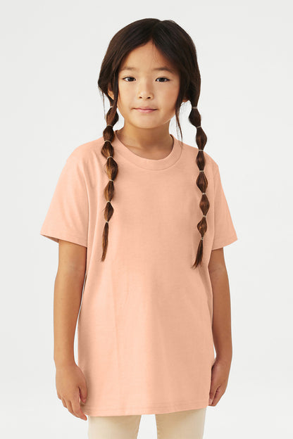 BELLA+CANVAS Youth Heather CVC Tee (BC3001Y)