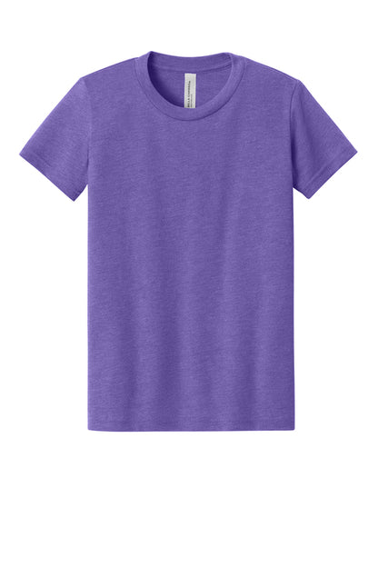 BELLA+CANVAS Youth Heather CVC Tee (BC3001Y)