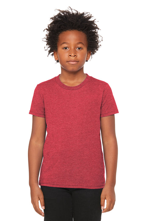 BELLA+CANVAS Youth Heather CVC Tee (BC3001Y)