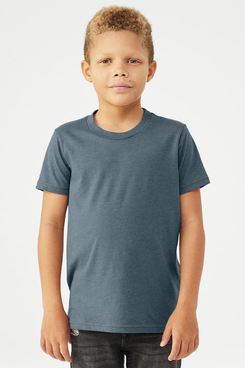 BELLA+CANVAS Youth Heather CVC Tee (BC3001Y)