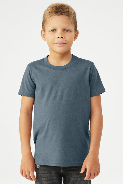 BELLA+CANVAS Youth Heather CVC Tee (BC3001Y)