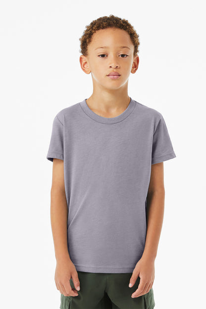 BELLA+CANVAS Youth Heather CVC Tee (BC3001Y)
