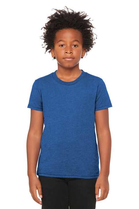 BELLA+CANVAS Youth Heather CVC Tee (BC3001Y)