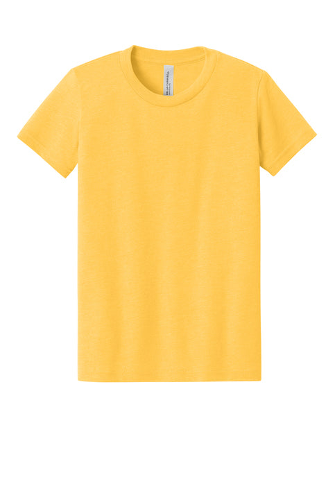 BELLA+CANVAS Youth Heather CVC Tee (BC3001Y)