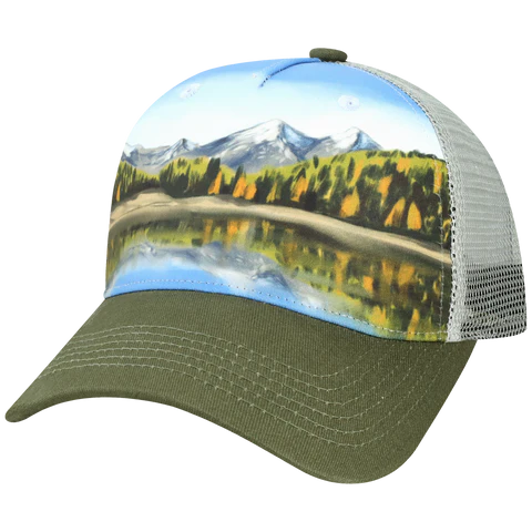 5PTKR Structured 5 Panel Trucker Cap - Parkerbuilt HQ