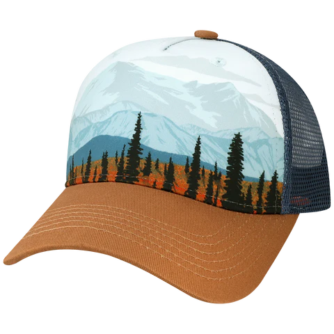 5PTKR Structured 5 Panel Trucker Cap - Parkerbuilt HQ
