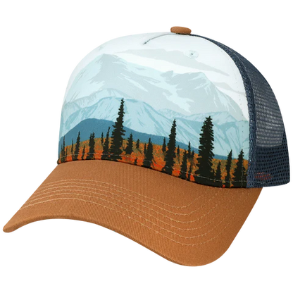 5PTKR Structured 5 Panel Trucker Cap
