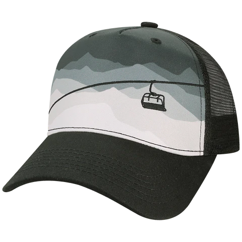 5PTKR Structured 5 Panel Trucker Cap - Parkerbuilt HQ