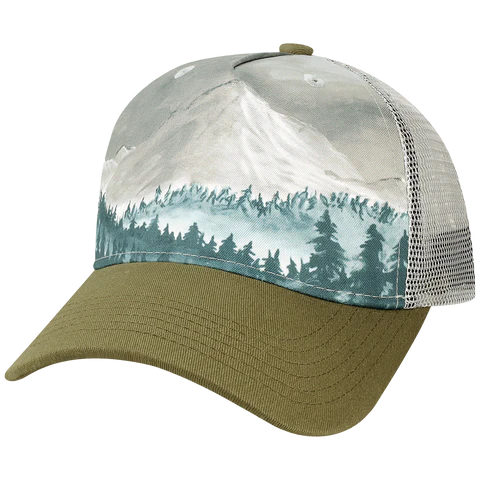 5PTKR Structured 5 Panel Trucker Cap - Parkerbuilt HQ