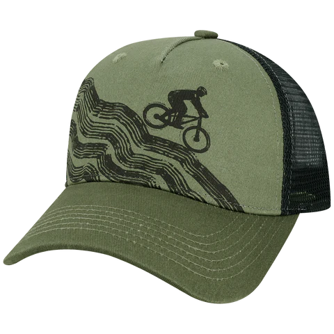 5PTKR Structured 5 Panel Trucker Cap - Parkerbuilt HQ