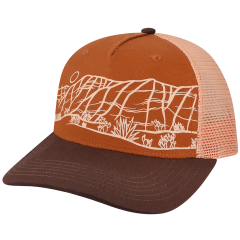 5PTKR Structured 5 Panel Trucker Cap - Parkerbuilt HQ