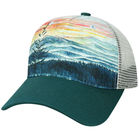 5PTKR Structured 5 Panel Trucker Cap - Parkerbuilt HQ