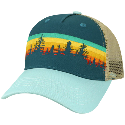 5PTKR Structured 5 Panel Trucker Cap