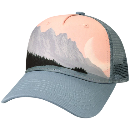 5PTKR Structured 5 Panel Trucker Cap