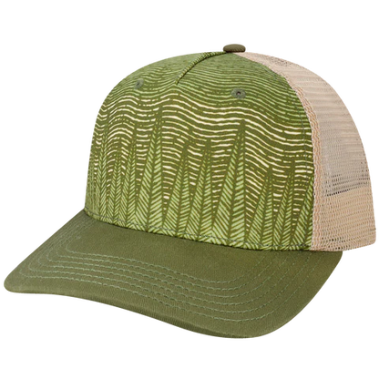 5PTKR Structured 5 Panel Trucker Cap