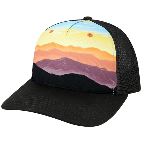 5PTKR Structured 5 Panel Trucker Cap - Parkerbuilt HQ