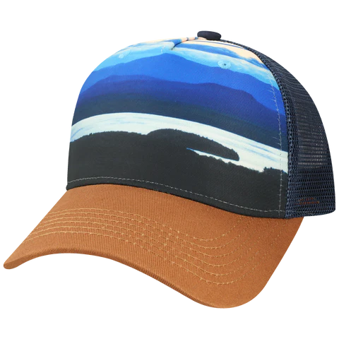 5PTKR Structured 5 Panel Trucker Cap - Parkerbuilt HQ