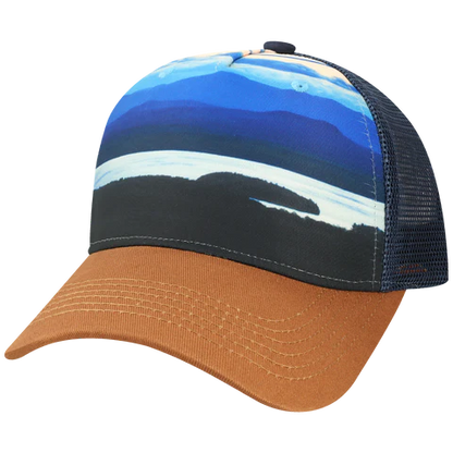 5PTKR Structured 5 Panel Trucker Cap