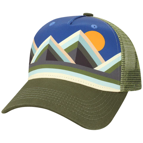 5PTKR Structured 5 Panel Trucker Cap - Parkerbuilt HQ